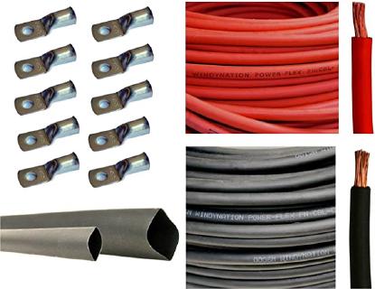 2 AWG Cable and Ends image