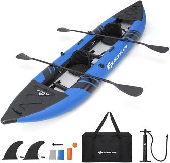 Goplus Tandem Inflatable Kayak image
